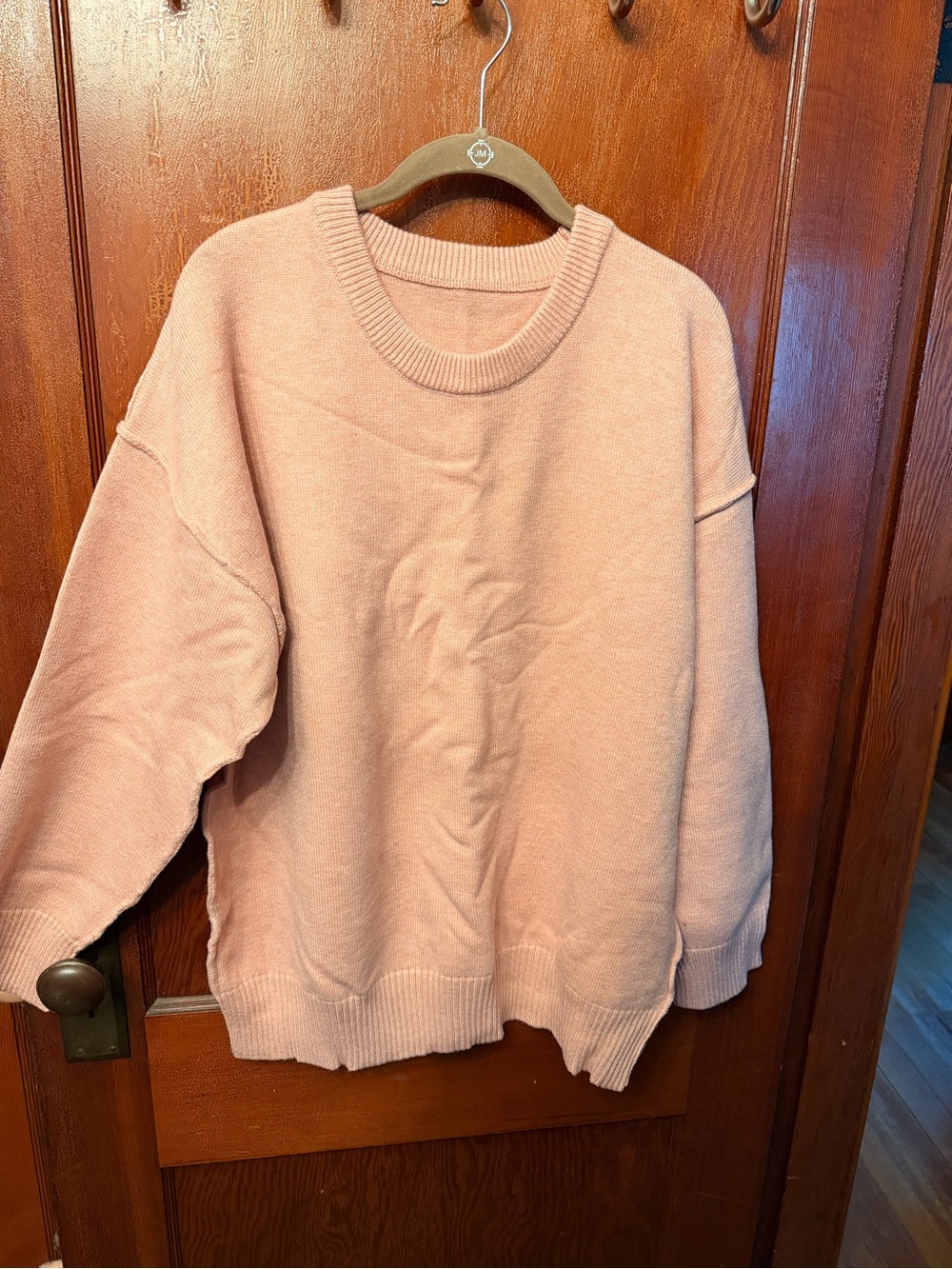 HALARA Dusty Rose Crewneck Sweater